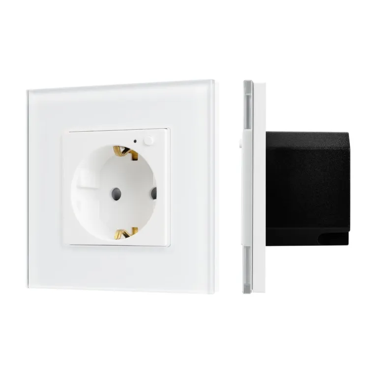 Розетка электрическая с Zigbee управлением Arlight SCT-OMALI-EUZB1-PL-WH (240V, 16A, Zigbee) 050215 в Нижнем Новгороде