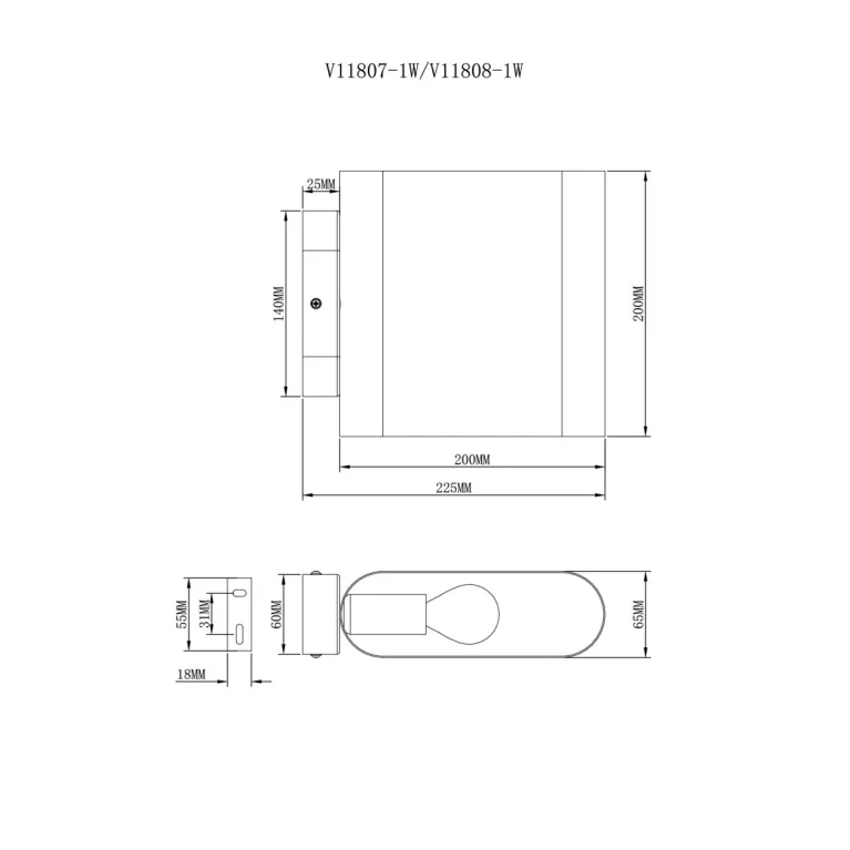 Настенный светильник Moderli Metalicana V11808-1W в Нижнем Новгороде