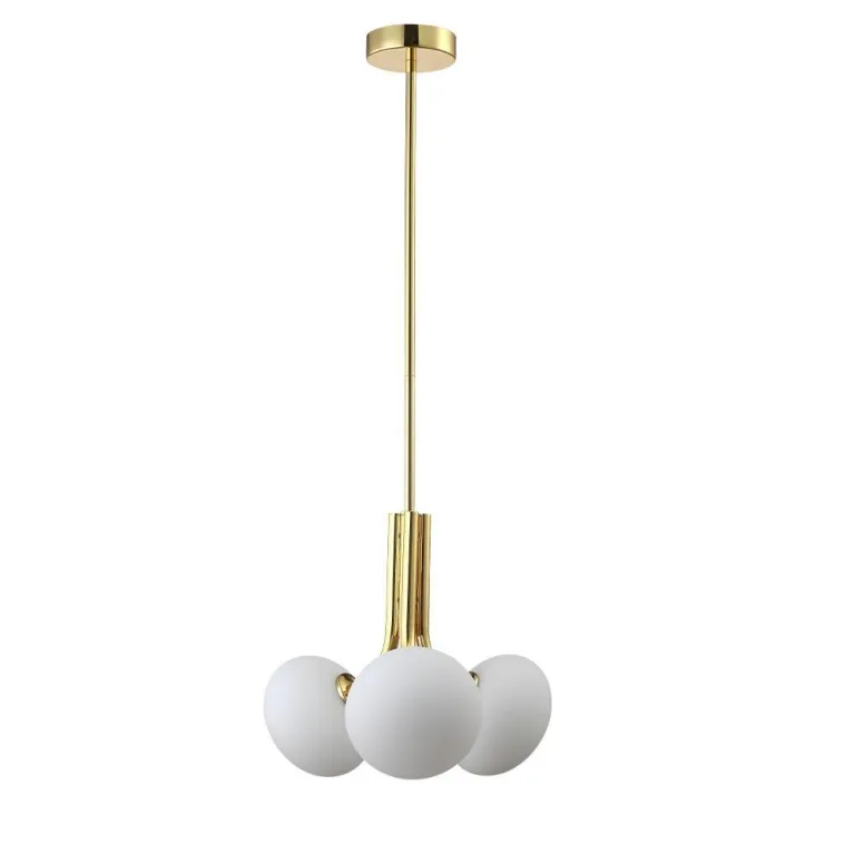 Подвесной светильник Crystal Lux ALICIA SP3 GOLD/WHITE в Нижнем Новгороде