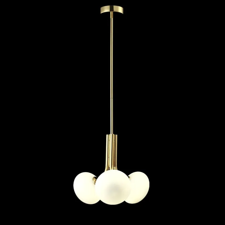 Подвесной светильник Crystal Lux ALICIA SP3 GOLD/WHITE в Нижнем Новгороде