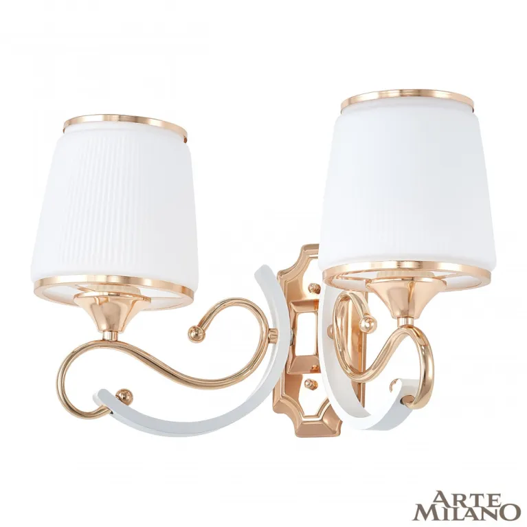 Бра Arte Milano Florentia-3857 303857/2W Wh/Gd в Нижнем Новгороде