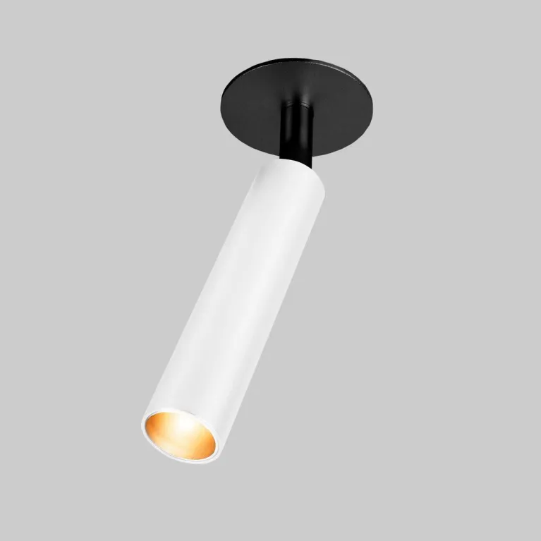 Встраиваемый светодиодный спот Elektrostandard Diffe 25027/Led белый/черный a058216 в Нижнем Новгороде