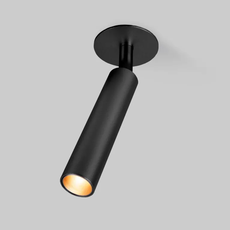 Встраиваемый светодиодный спот Elektrostandard Diffe 25027/Led черный a058215 в Нижнем Новгороде