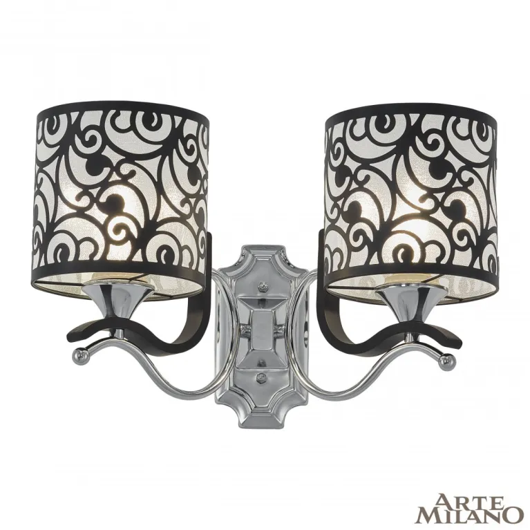 Бра Arte Milano Florentia-4957 304957/2W Bk/Ni в Нижнем Новгороде