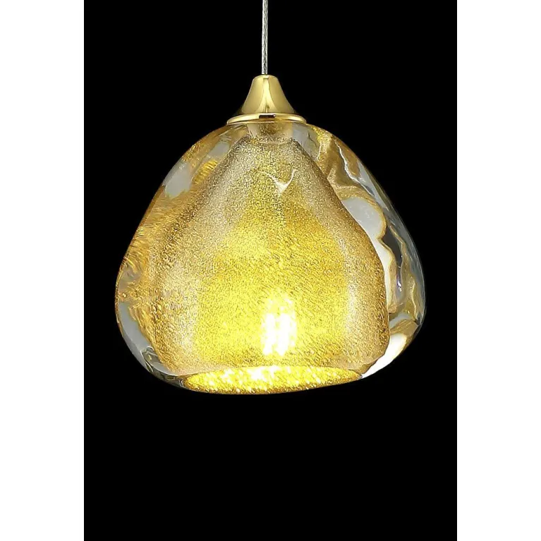 Подвесной светодиодный светильник Crystal Lux Verano SP1 Gold в Нижнем Новгороде