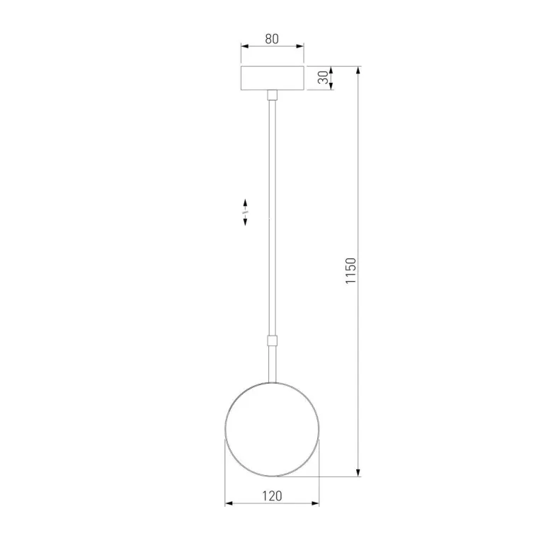 Подвесной светильник Elektrostandard Grollo 50120/1 белый 4690389187155 в Нижнем Новгороде