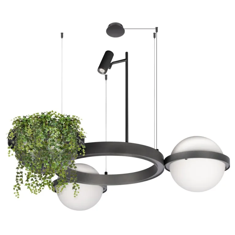 Подвесная люстра Loft IT Jardin 10121/2 Dark grey в Нижнем Новгороде