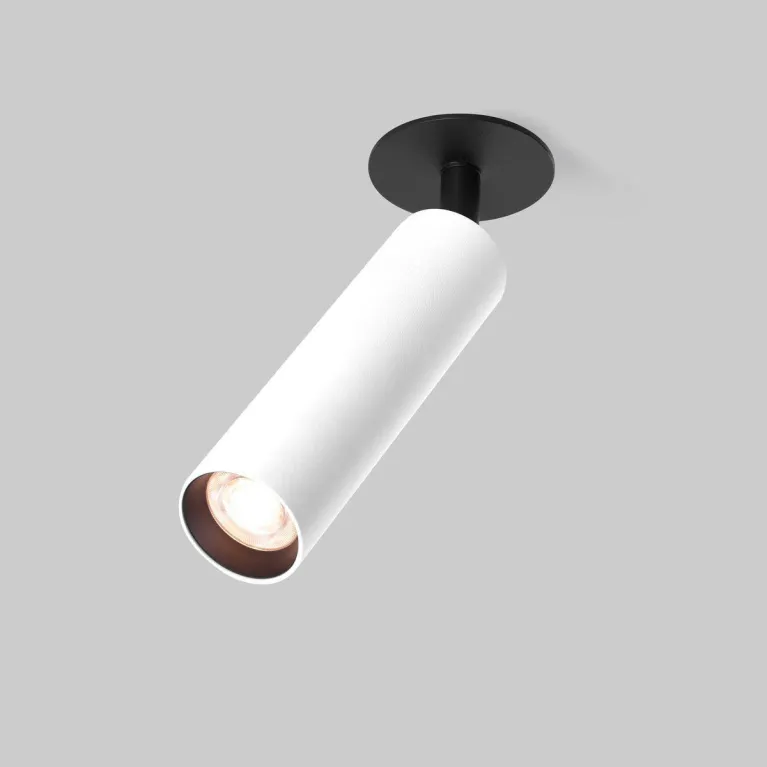 Встраиваемый светодиодный спот Elektrostandard Diffe 25040/Led белый/черный a058228 в Нижнем Новгороде