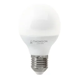 Лампа светодиодная Thomson E27 4W 6500K шар матовая TH-B2363