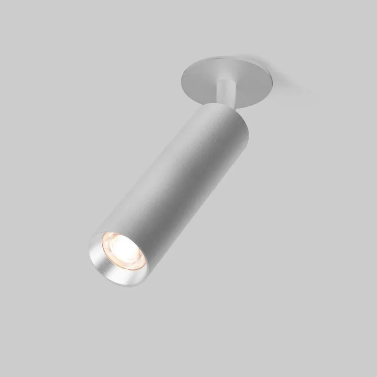 Встраиваемый светодиодный спот Elektrostandard Diffe 25040/Led серебряный a058227 в Нижнем Новгороде
