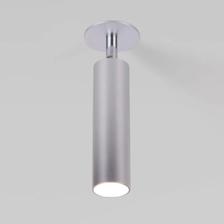 Встраиваемый светодиодный спот Elektrostandard Diffe 25040/Led серебряный a058227 в Нижнем Новгороде