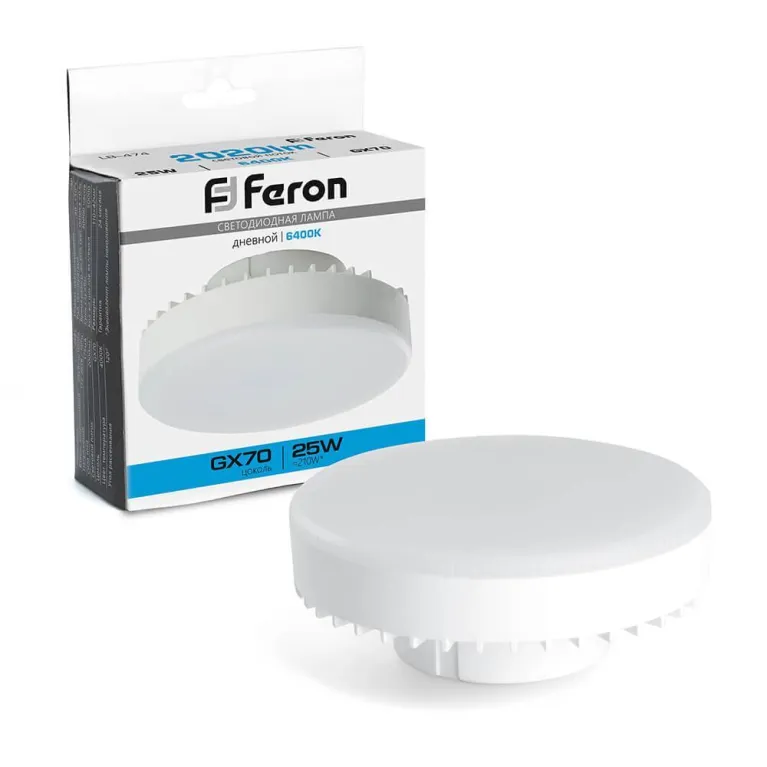 Лампа светодиодная Feron LB-474 GX70 25W 6400K 38270 в Нижнем Новгороде