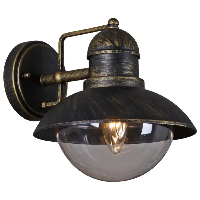 Уличный настенный светильник Reluce 08299-9.2-001SJ BKG в Нижнем Новгороде