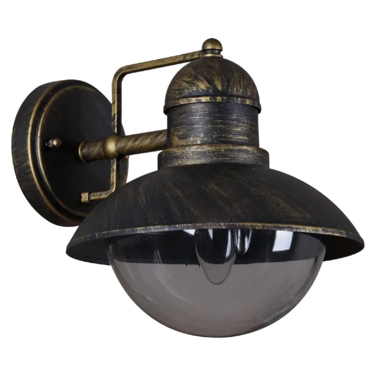 Уличный настенный светильник Reluce 08299-9.2-001SJ BKG в Нижнем Новгороде