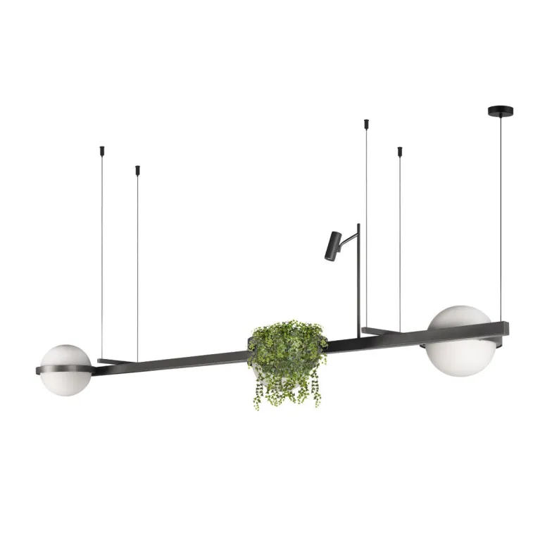 Подвесная люстра Loft IT Jardin 10121/C Dark grey в Нижнем Новгороде