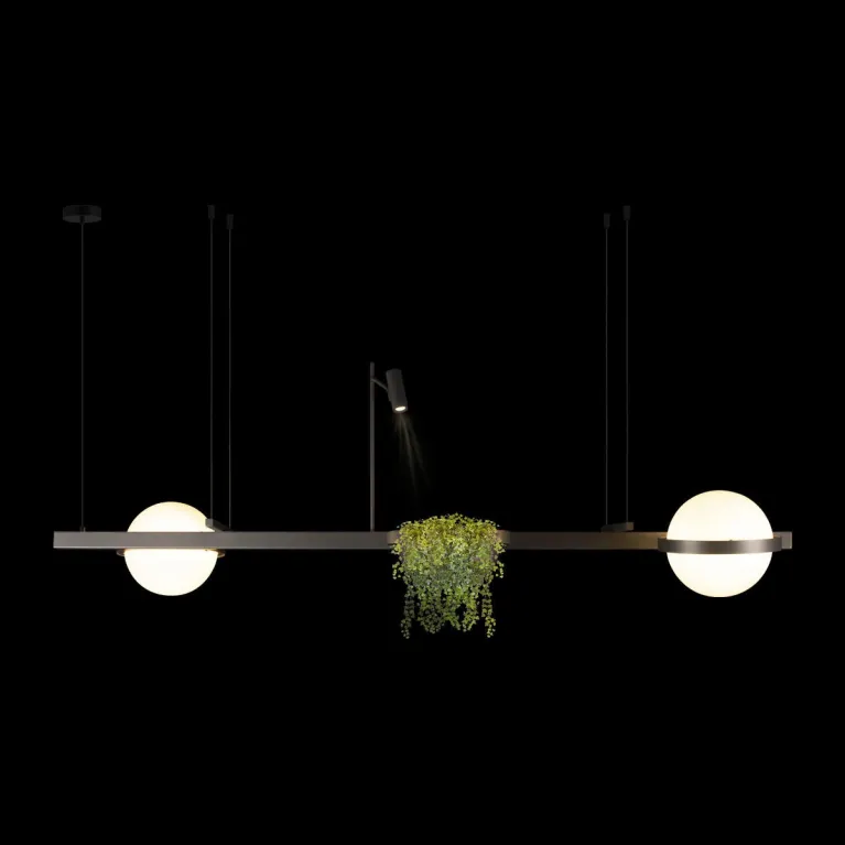 Подвесная люстра Loft IT Jardin 10121/D Dark grey в Нижнем Новгороде