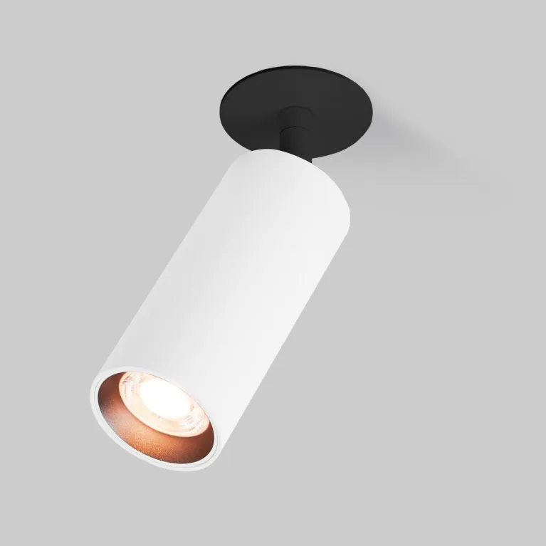 Встраиваемый светодиодный спот Elektrostandard Diffe 25052/Led белый/черный a058173 в Нижнем Новгороде