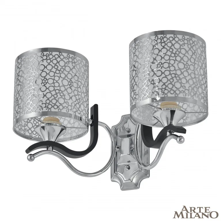 Бра Arte Milano Florentia-6787 306787/2W Bk/Ni в Нижнем Новгороде