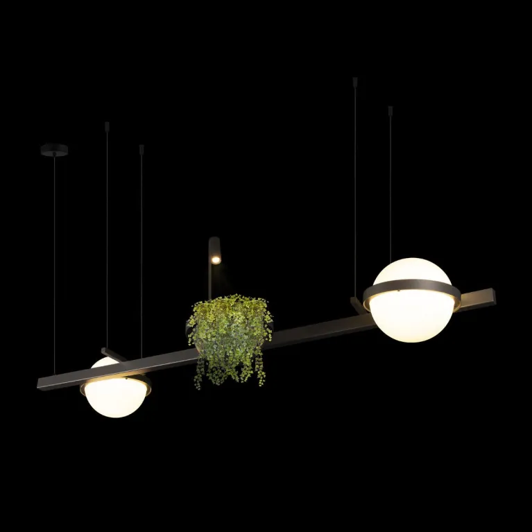 Подвесная люстра Loft IT Jardin 10121/D Dark grey в Нижнем Новгороде