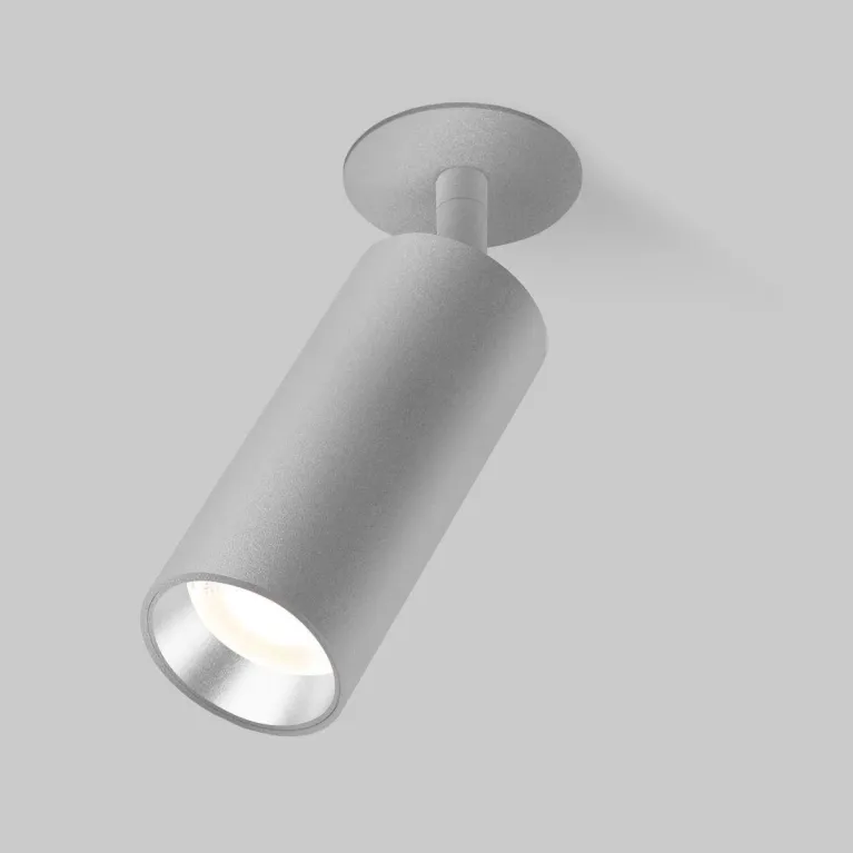Встраиваемый светодиодный спот Elektrostandard Diffe 25052/Led серебряный a058172 в Нижнем Новгороде