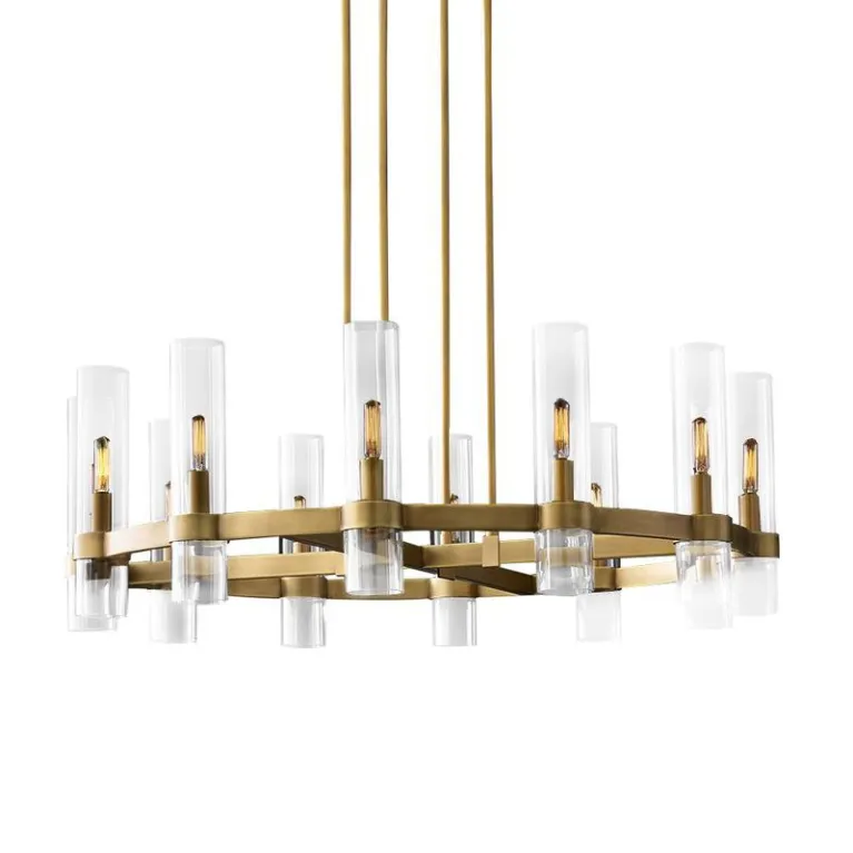 Подвесная люстра Delight Collection Ravelle MT8888-8H antique brass в Нижнем Новгороде