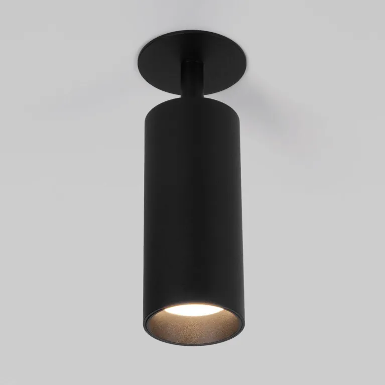 Встраиваемый светодиодный спот Elektrostandard Diffe 25052/Led черный a058171 в Нижнем Новгороде