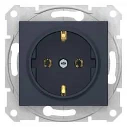 Розетка Schneider Electric Sedna с з/к без шторок 16A 250V SDN3001870