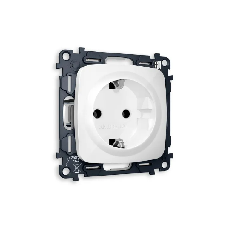 Комплект механизма электрической розетки Ambrella Volt Omega (OP1060, VM141) MO106010 в Нижнем Новгороде