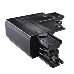 Коннектор L-образный левый Ideal Lux Link Trimless L-Connector Left Black 169712