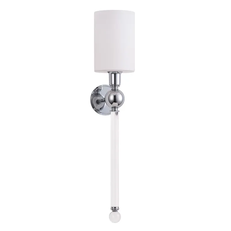 Бра Crystal Lux Mirabella AP1 Chrome/White в Нижнем Новгороде