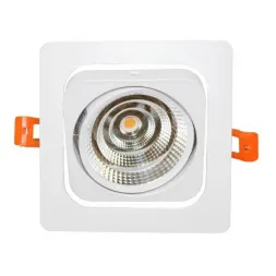 Встраиваемый светодиодный светильник Lumina Deco Fostis LDC 8064-SS-7WCOB-L98*W98 WT