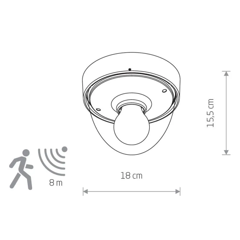 Уличный светильник Nowodvorski Nook Sensor 7975 в Нижнем Новгороде