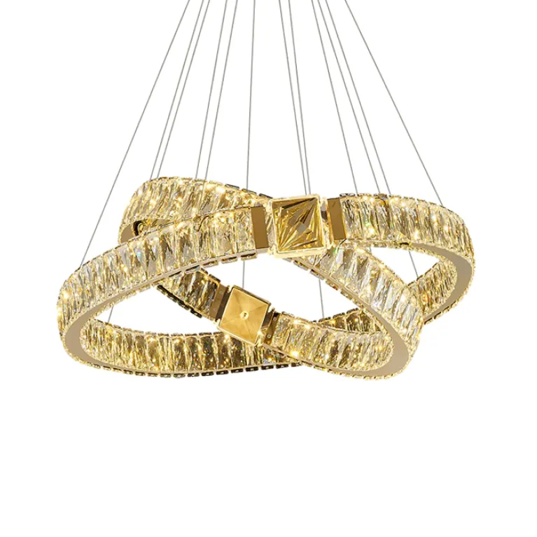 Подвесная люстра Delight Collection D8010P/2R/D600+400 gold в Нижнем Новгороде