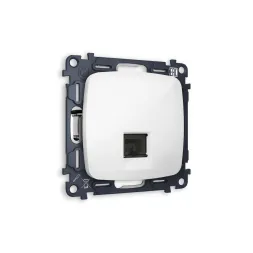 Комплект механизма компьютерной розетки RJ-45(8P8C) Ambrella Volt Omega (OP1120, VM188) MO112010