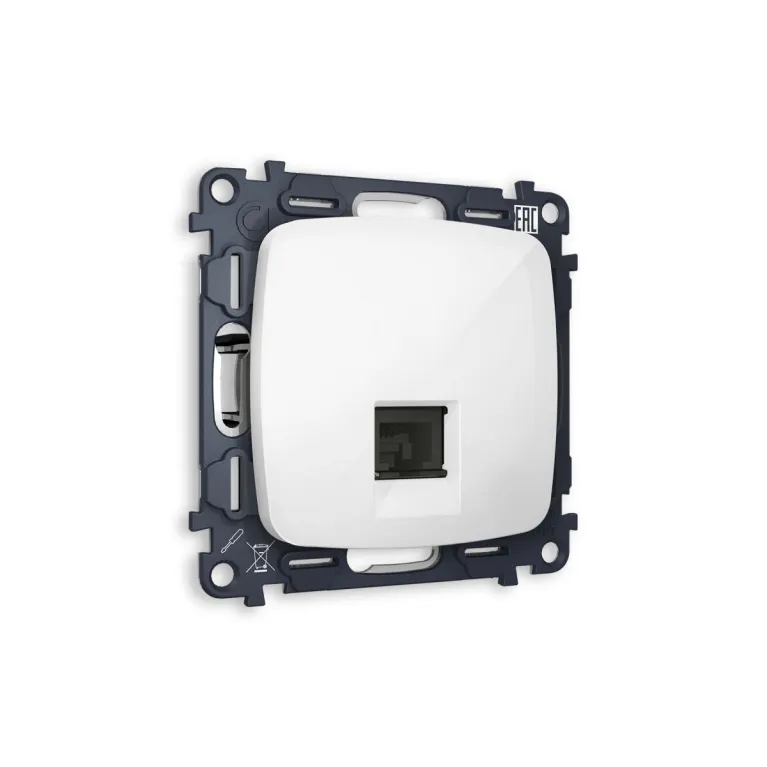 Комплект механизма компьютерной розетки RJ-45(8P8C) Ambrella Volt Omega (OP1120, VM188) MO112010 в Нижнем Новгороде