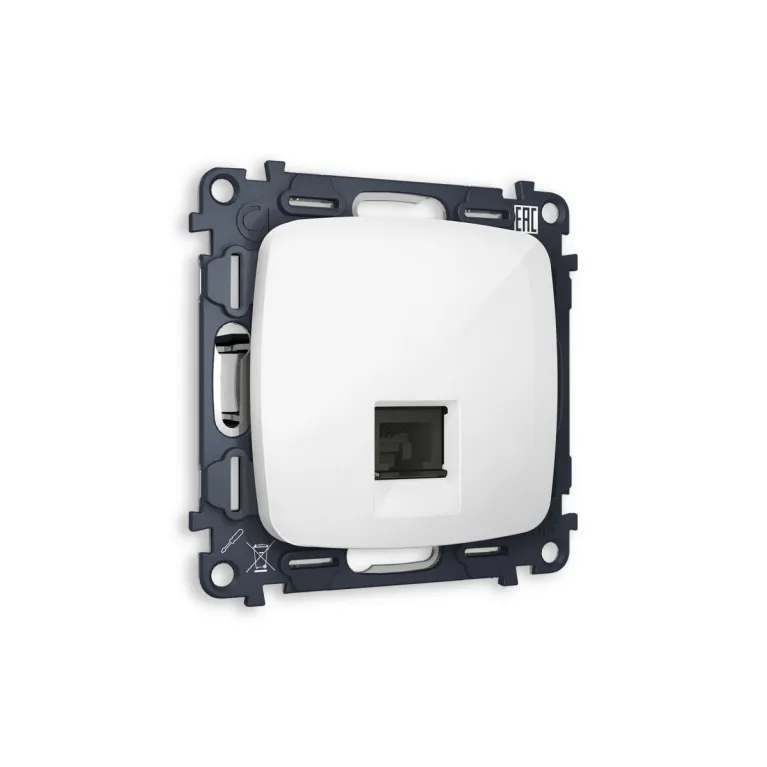 Комплект механизма телефонной розетки RJ-11(4P4C) Ambrella Volt Omega (OP1120, VM190) MO112030 в Нижнем Новгороде