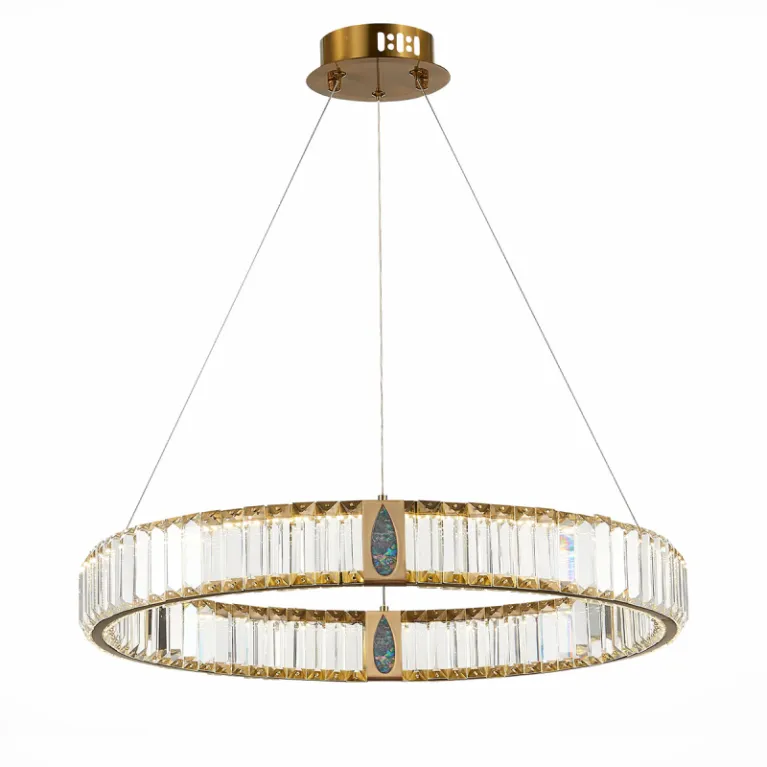 Подвесная люстра Delight Collection D8016P/R/D600 gold/clear в Нижнем Новгороде