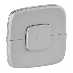 Лицевая панель Legrand Valena Allure выключателя жалюзи алюминий 755147