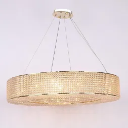 Подвесная люстра Newport 10199+6/C gold М0062169