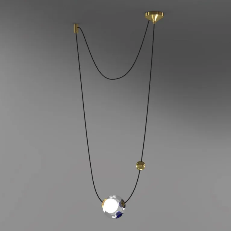 Подвесной светильник Delight Collection 10227P/A1 gold в Нижнем Новгороде