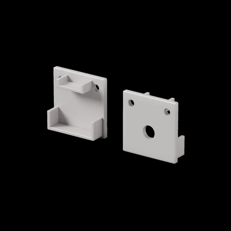 Комплект заглушек для профиля 2020 2шт Maytoni Led Strip ALM-2020B-EC 642077 в Нижнем Новгороде
