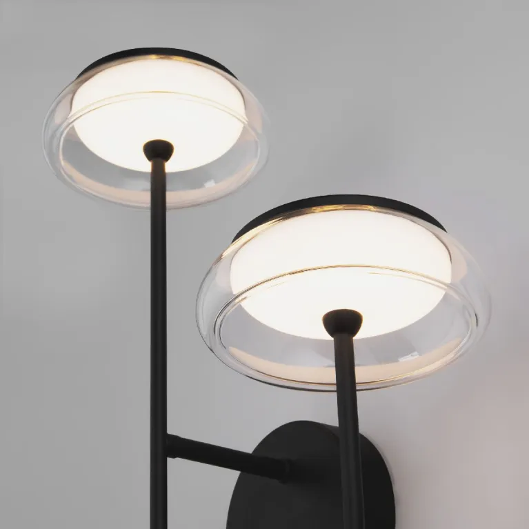 Бра Eurosvet Fungo 50388/2 LED черный a068860 в Нижнем Новгороде