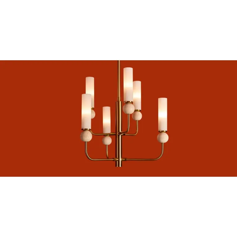 Люстра на штанге Freya Sunspot FR5482CL-06BS1 в Нижнем Новгороде