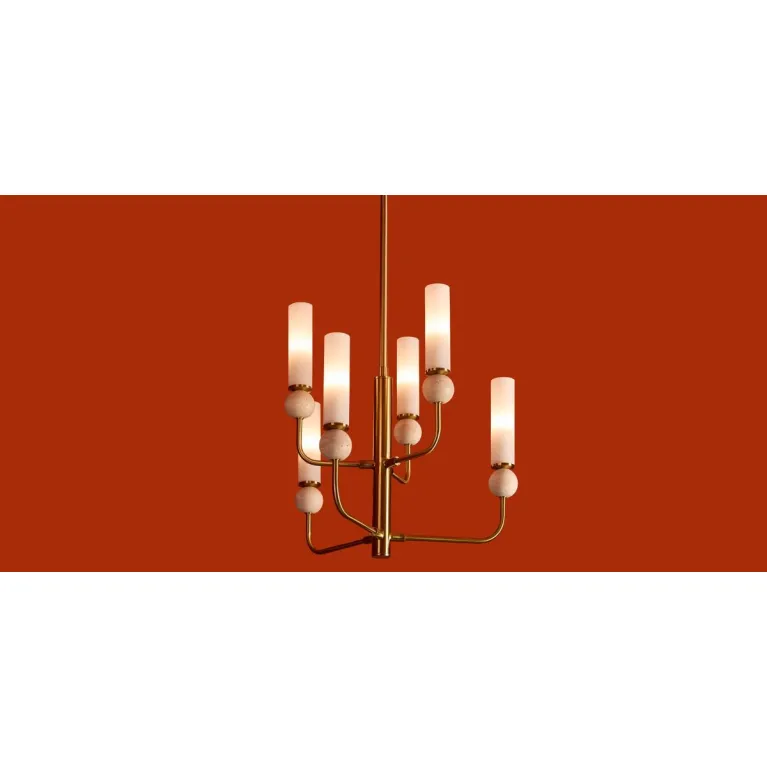 Люстра на штанге Freya Sunspot FR5482CL-06BS1 в Нижнем Новгороде