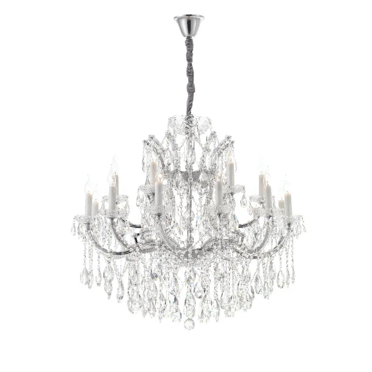 Подвесная люстра iLamp Diamond 6071-18 CR+CL в Нижнем Новгороде