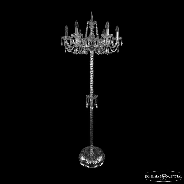 Торшер Bohemia Ivele Crystal 1402T2/6/195-160 Ni в Нижнем Новгороде