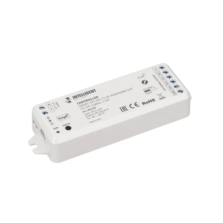 Контроллер Arlight SMART-SPI-302-72-2G-RGB/RGBW-SUF (12-24V, ZigBee, 2.4G) (IARL, IP20) 054178 в Нижнем Новгороде