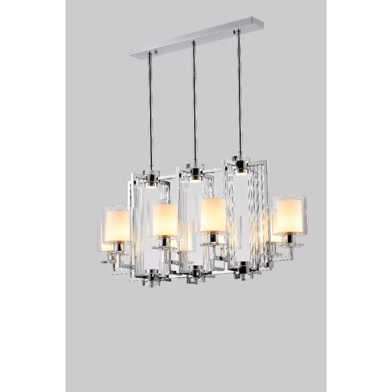 Подвесная люстра iLamp King RM6201-8P CR+CL в Нижнем Новгороде