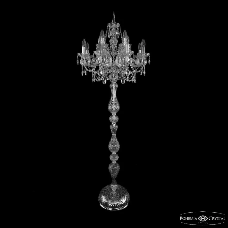 Торшер Bohemia Ivele Crystal 1411T1/8+4/195-170 Ni в Нижнем Новгороде