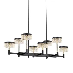 Подвесная люстра Delight Collection MD21020075 MD21020075-8B matt black